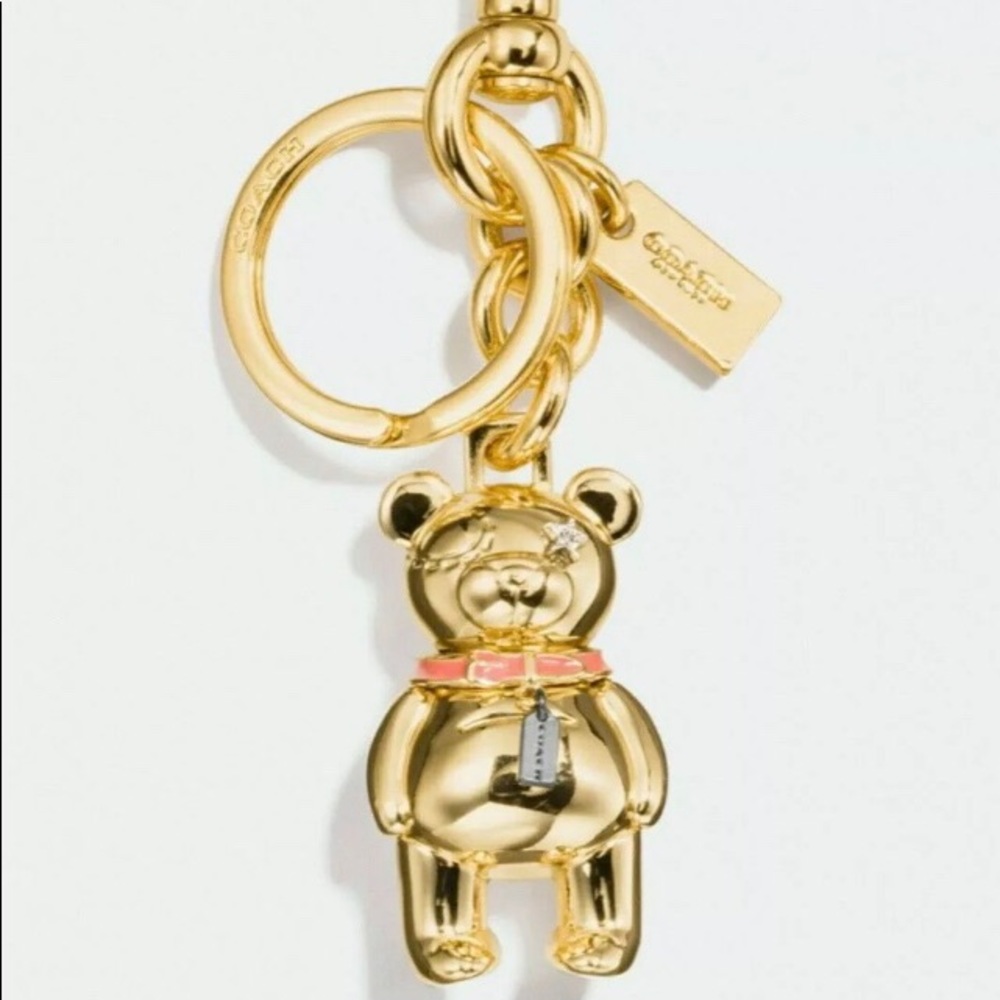 New Coach Keychain Fob